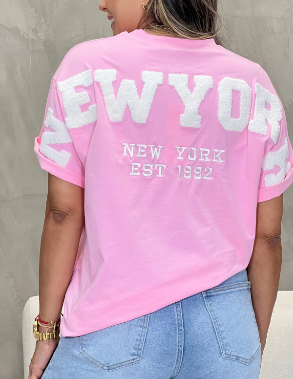 CAMISETA FLAMANT ROSE